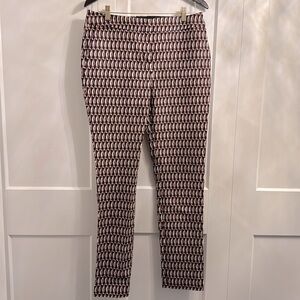 Boden - Richmond Pants Autumn Brown Crescent Geo Size 10L
